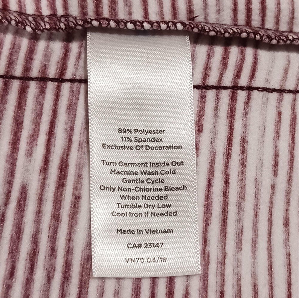 T For Talbots Ombre Stripe Casual Athletic Athleisure Jacket - Picture 10 of 12